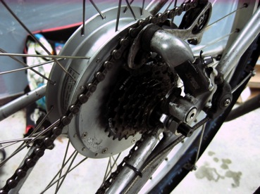 Six speed freewheel on the BMC hub motor
